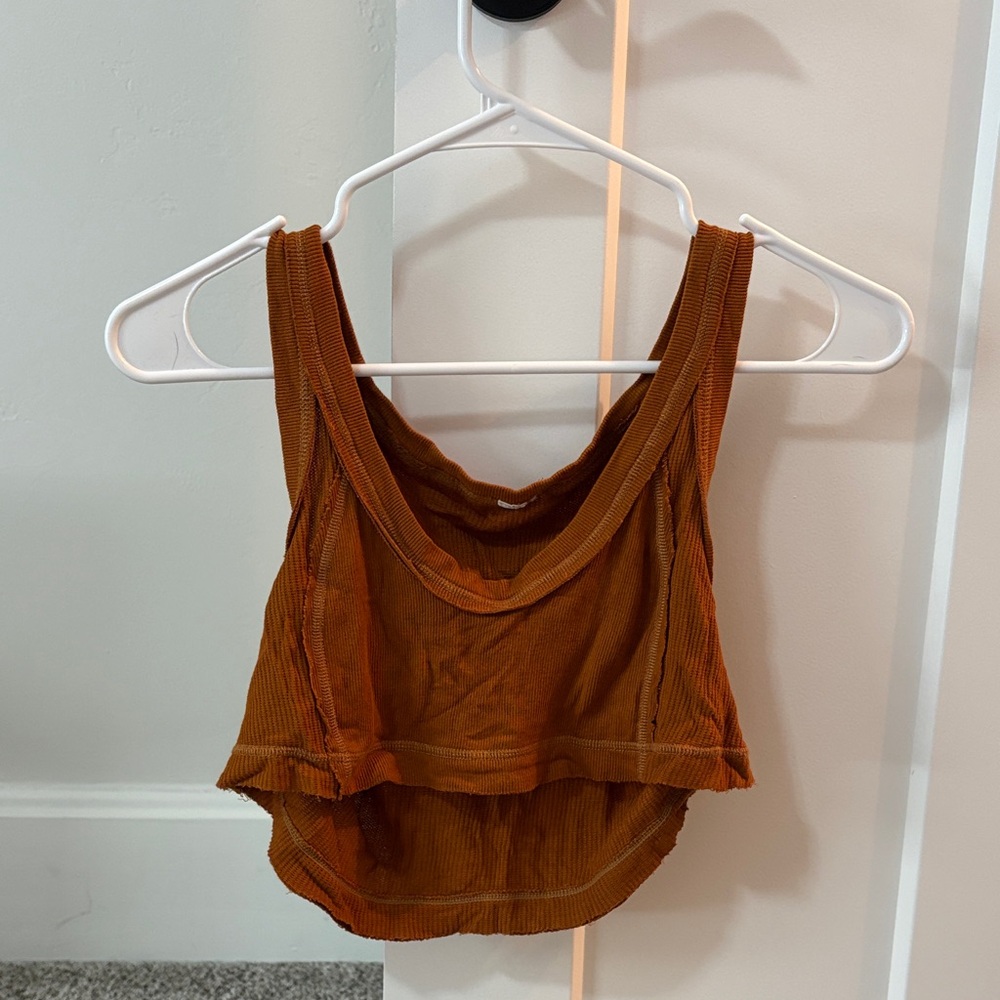 Urban Outfitters Rust Crop Top